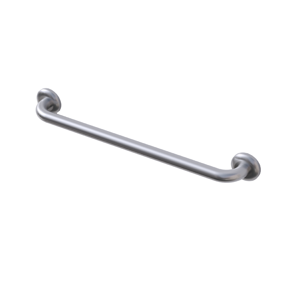 Amore Grab Rail 600mm Straight - Brushed Nickel