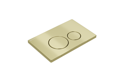 Anchor Stainless Steel Flush Plate - Brushed Brass
