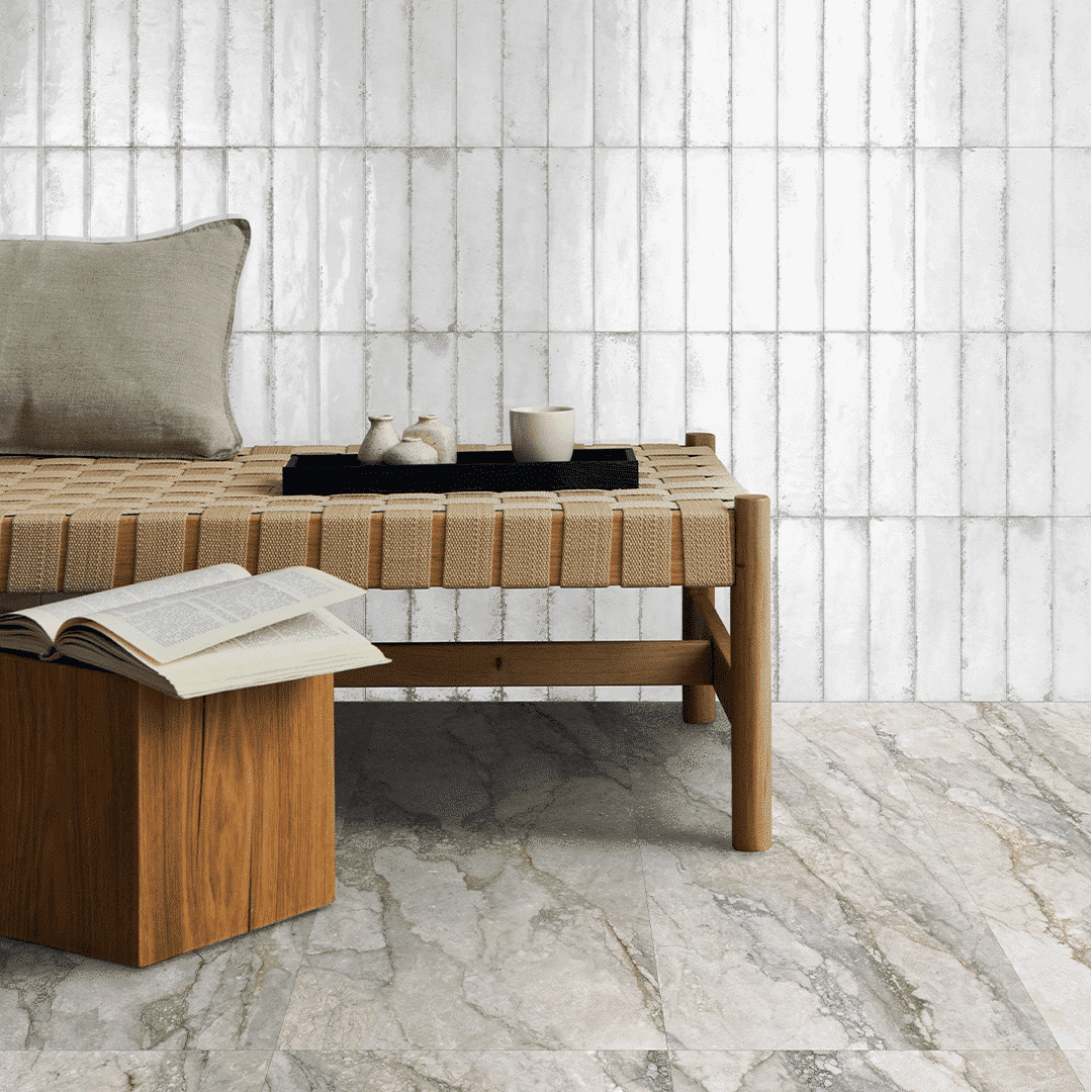 AQUA MOSAICS - OPAL GLAZED Finish - 60X240 | 68 PCS = 1 SQM / 68 PCS PER BOX