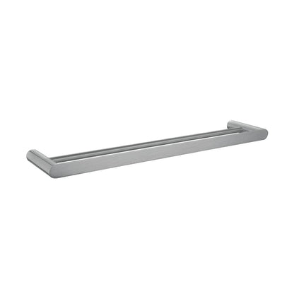 Bellino Double Towel Rail - Brushed Nickel - 600mm | AR22.05