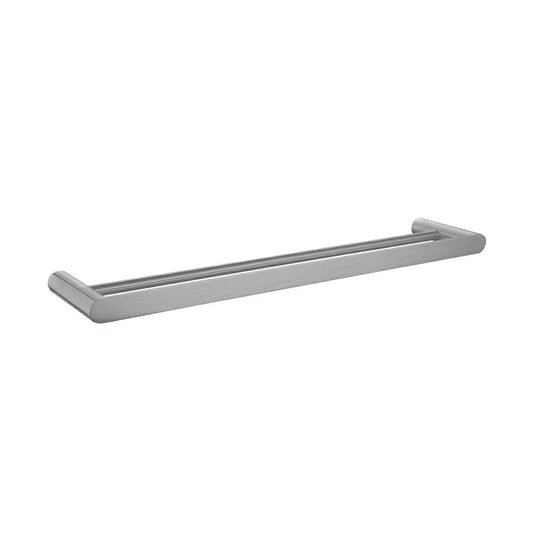 Bellino Double Towel Rail - Brushed Nickel - 600mm | AR22.05