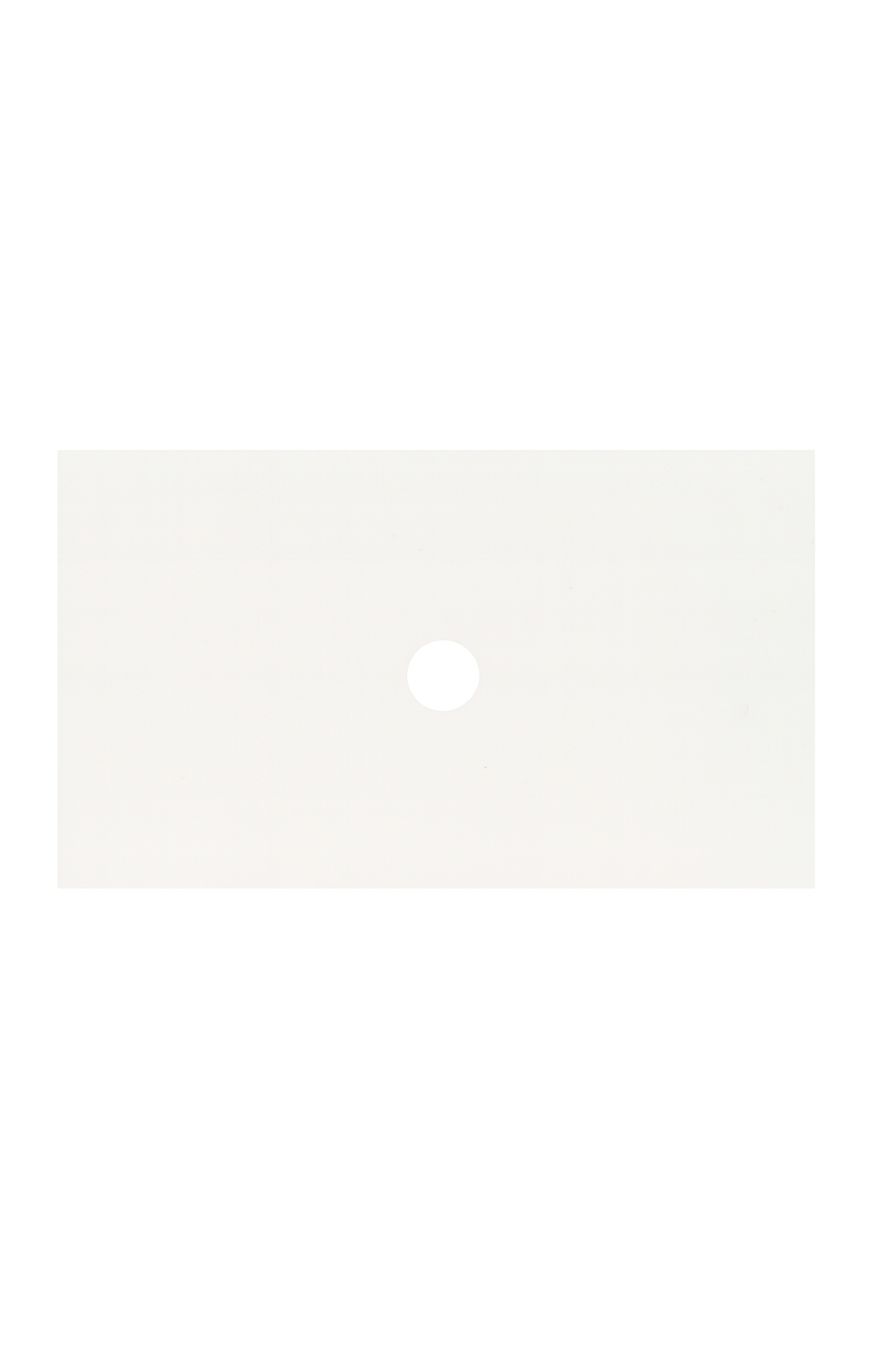 1500mmx460mm Silica-Free Quartz Stone Top - Black Margiua - Tap Hole+Waste Hole