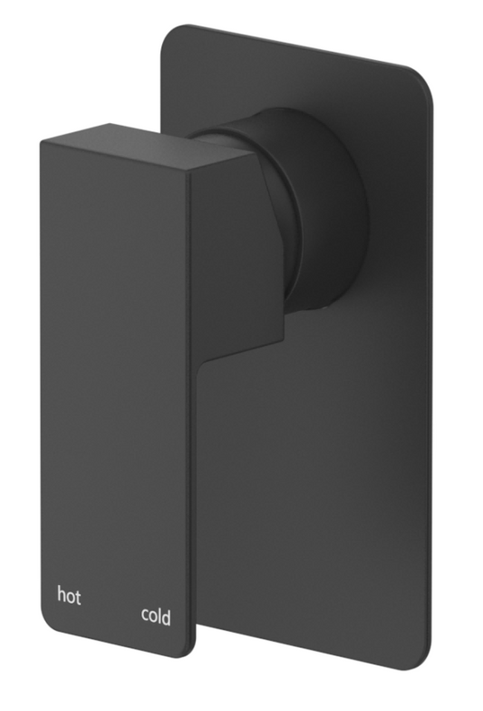 Aleko Shower Mixer - TRIM KIT - Black