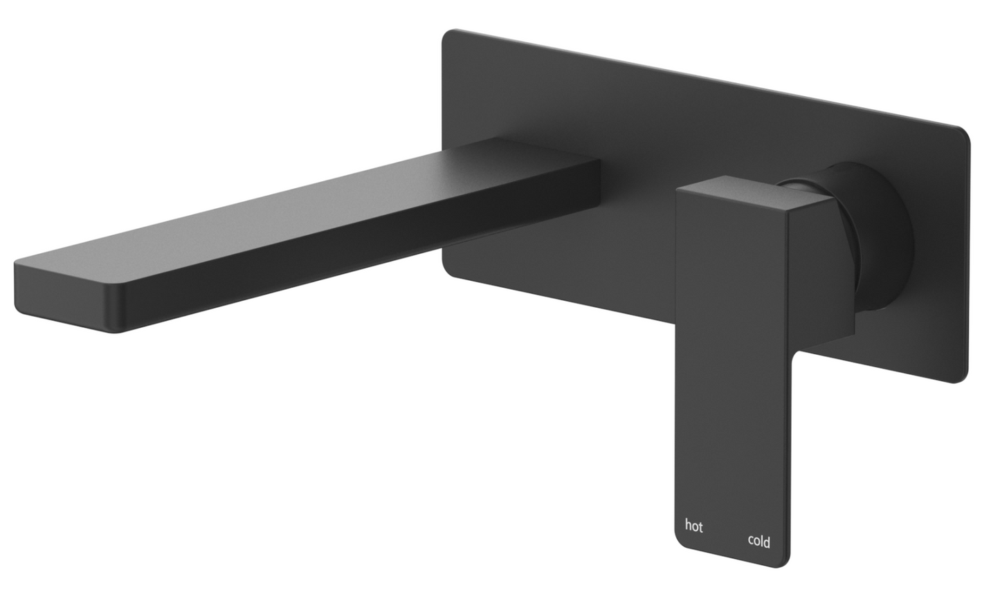 Aleko Wall-Spout Combo  - TRIM KIT - Black