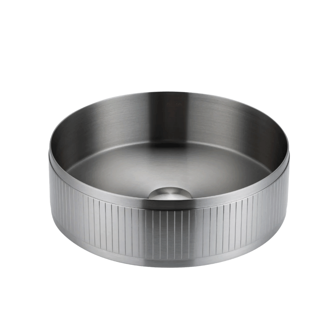 Textured SS Round Basin