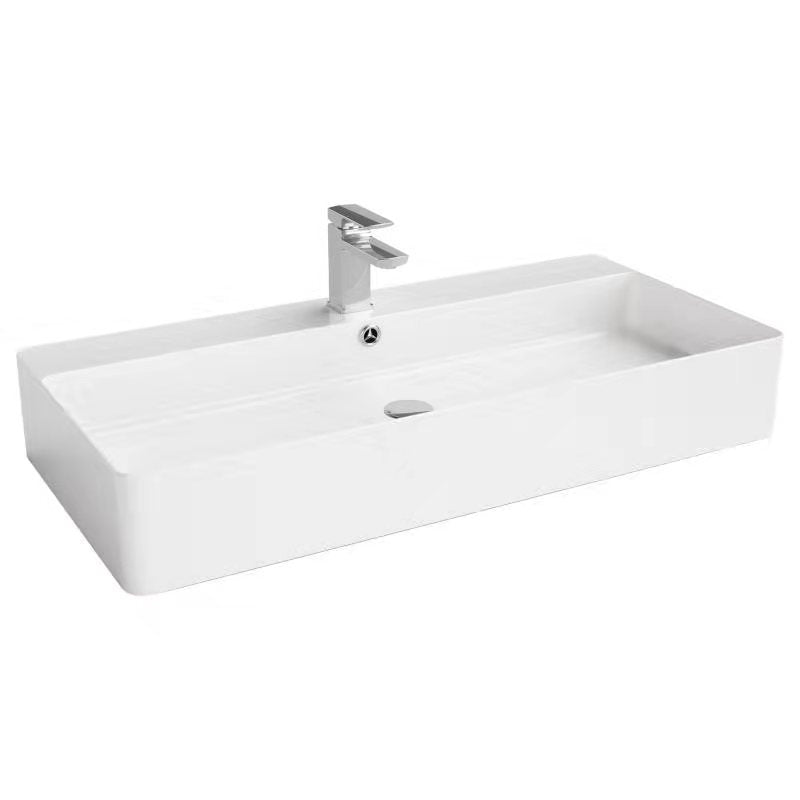 900mmx420mm  Above Counter Basin - Gloss White