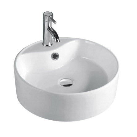 Above Counter Roun Gloss White Basin 460mm x 460mm