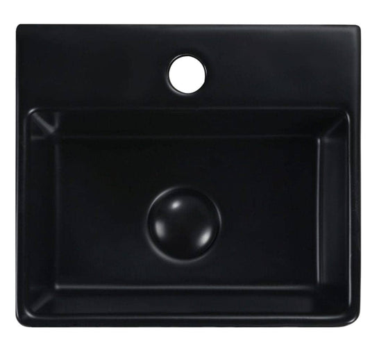 Lexi  - Ceramic Basin 330x290x120mm - BLACK