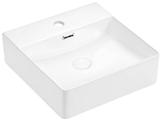 Riva Ceramic Basin 420x420x130mm - MATTE WHITE
