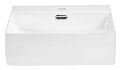 Riva Ceramic Basin 420x420x130mm - MATTE WHITE