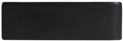 Riva Ceramic Basin 504x420x130mm - BLACK