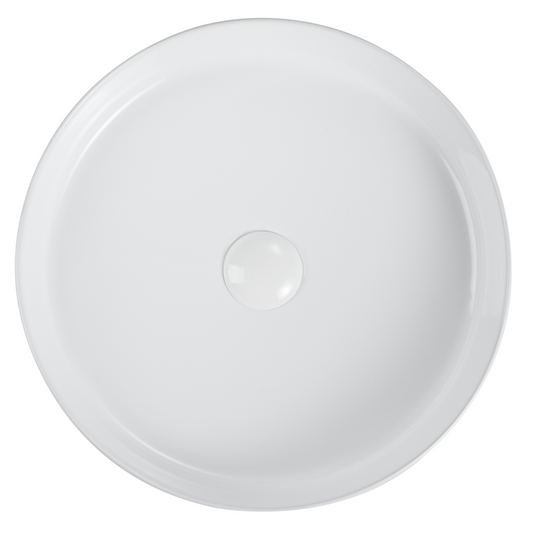 Aimee - Ceramic Basin - 410x410x100mm - Gloss White