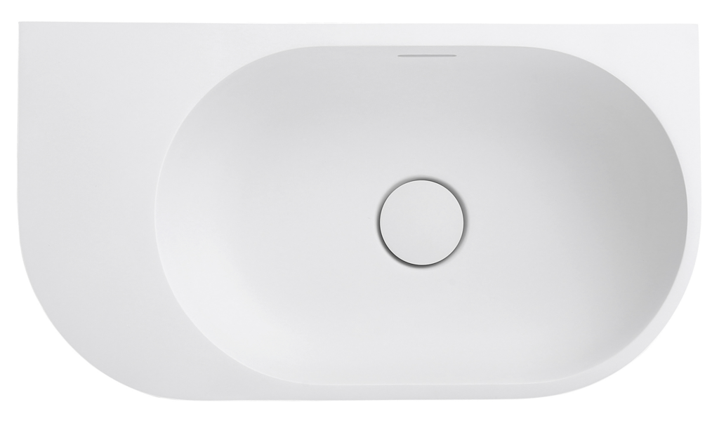Elysia - Wall Hung - LH - 500 x 275 x 150 - Neige