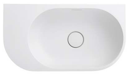 Elysia - Wall Hung - LH - 500 x 275 x 150 - Neige