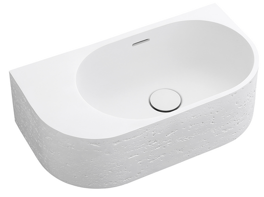 Elysia - Wall Hung - LH - 500 x 275 x 150 - Neige