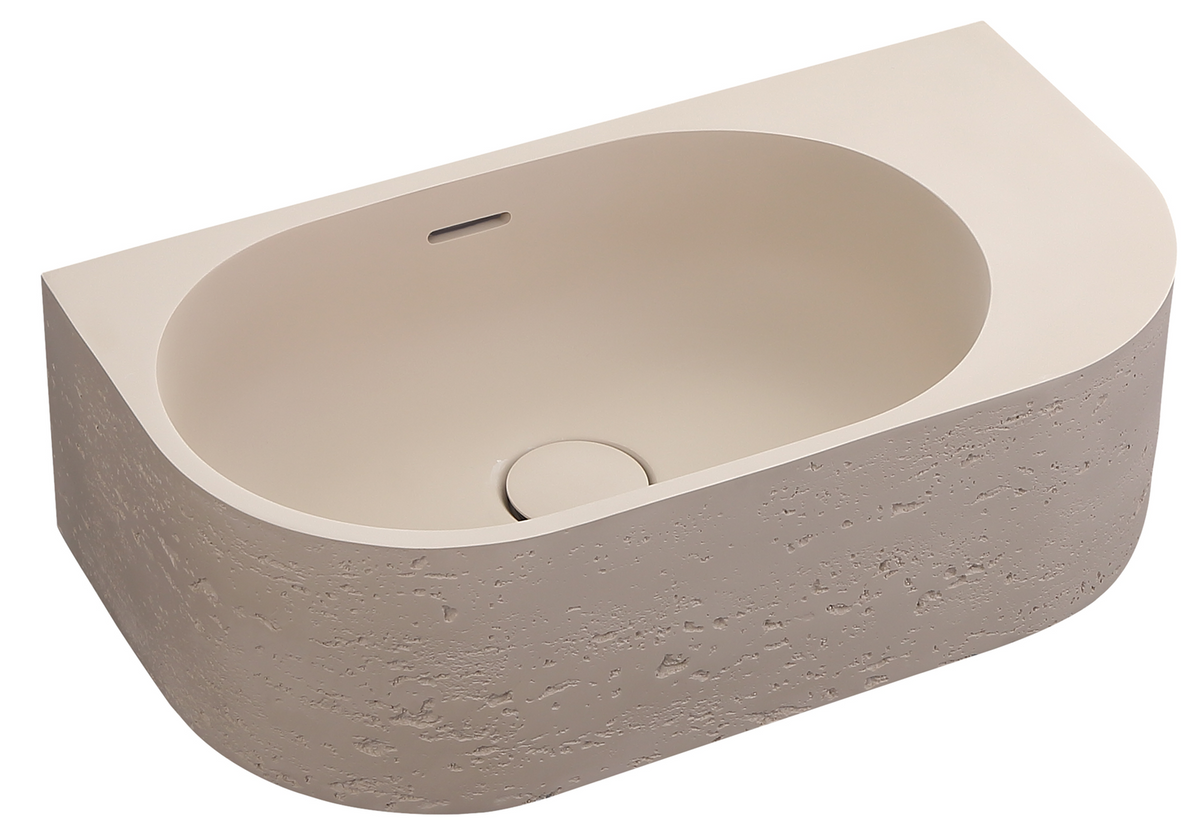 Elysia - Wall Hung - RH - 500 x 275 x 150 - Latte