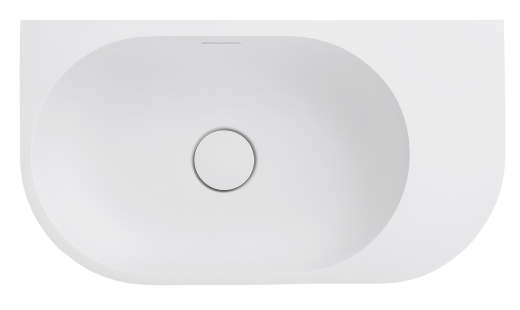 Elysia - Wall Hung - RH - 500 x 275 x 150 - Neige