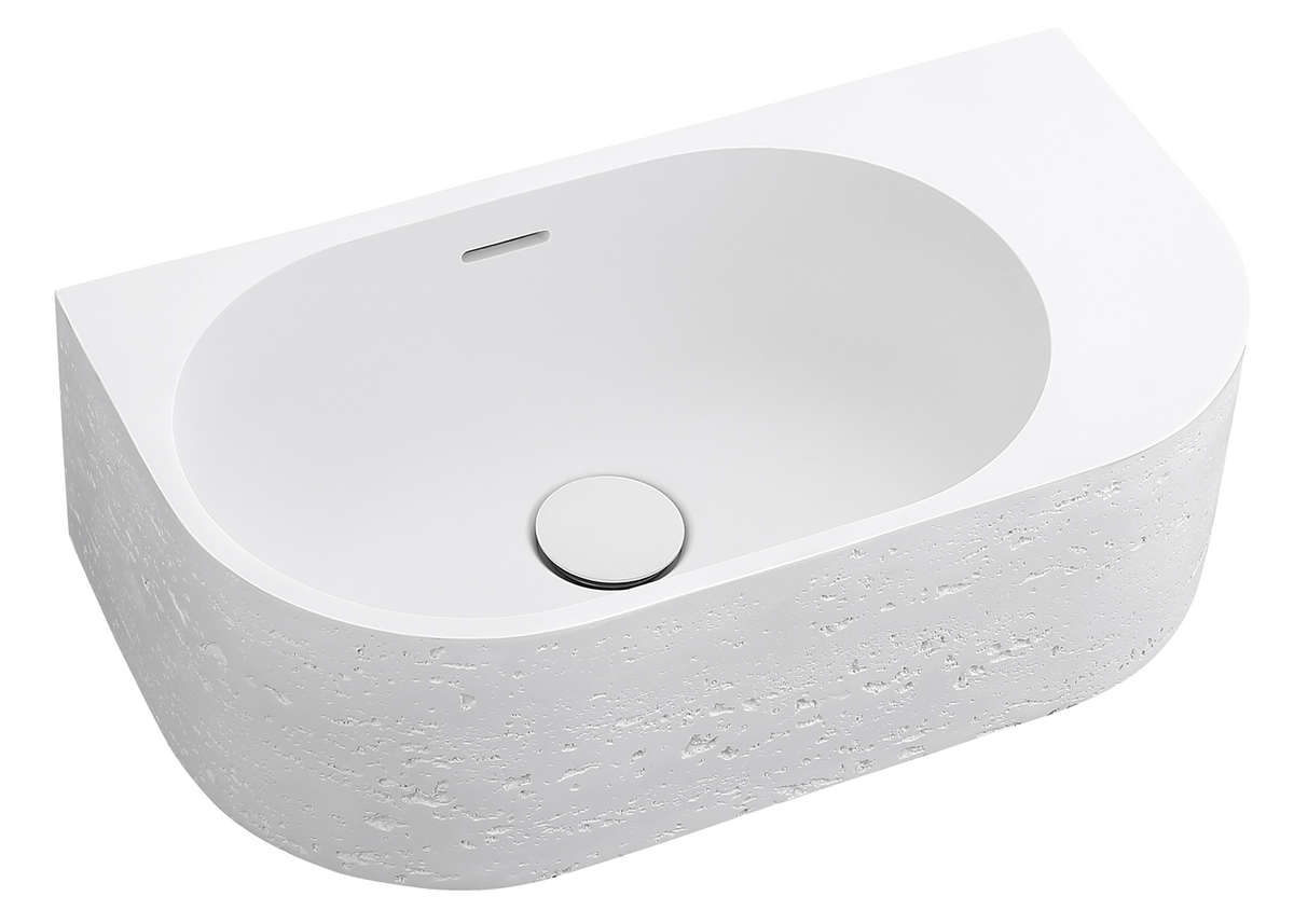 Elysia - Wall Hung - RH - 500 x 275 x 150 - Neige