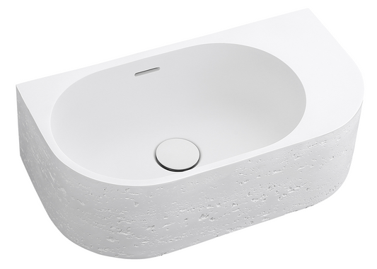 Elysia - Wall Hung - RH - 500 x 275 x 150 - Neige