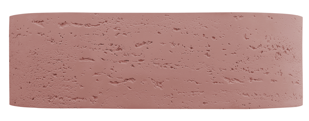 Elysia - Wall Hung - RH - 500 x 275 x 150 - Rose