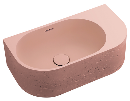 Elysia - Wall Hung - RH - 500 x 275 x 150 - Rose