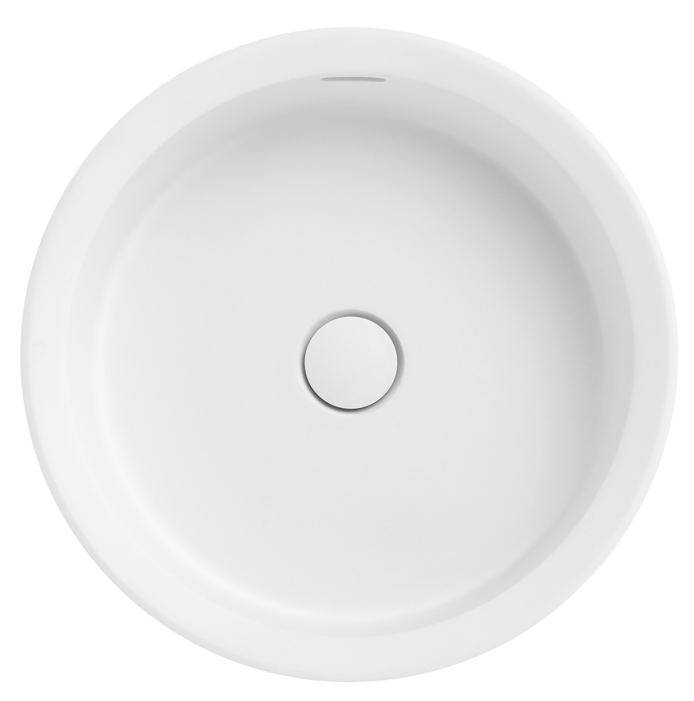Calypsa - Semi-Inset - 430 x 430 x 135 - Matte White