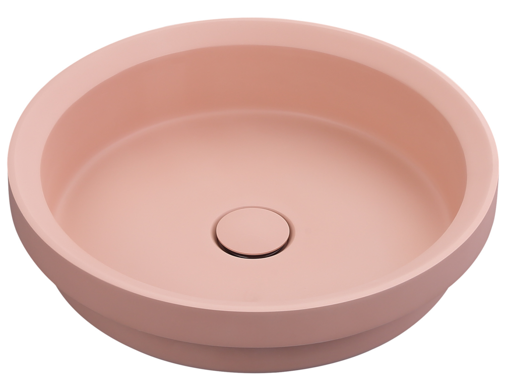 Calypsa - Semi-Inset - 430 x 430 x 135 - Rose