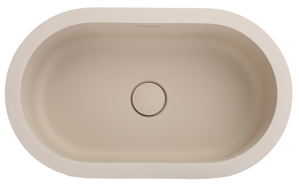 Doros - Undermount - 530 x 320 x 168 - Latte