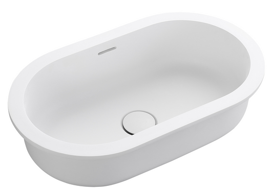 Doros - Undermount - 530 x 320 x 168 - Matte White