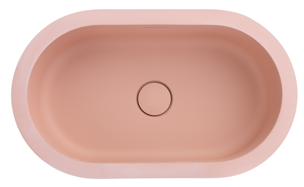 Doros - Undermount - 530 x 320 x 168 - Rose