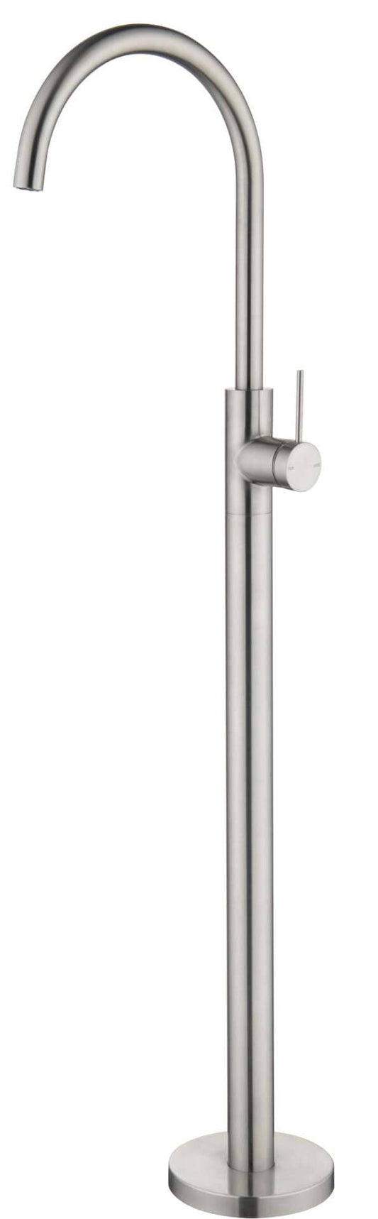 Mica Freestanding Bath Spout & Mixer - BRUSHED NICKEL