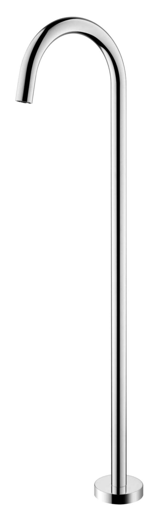 Mica Freestanding Bath Spout - CHROME