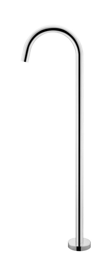 Mica Freestanding Bath Spout - CHROME