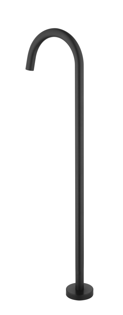 Mica Freestanding Bath Spout - BLACK