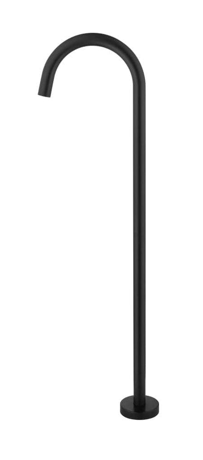 Mica Freestanding Bath Spout - BLACK