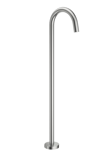 Mica Freestanding Bath Spout - BRUSHED NICKEL