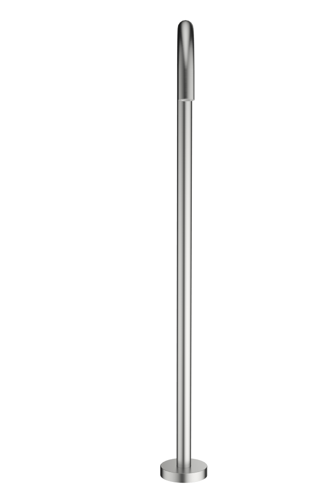 Mica Freestanding Bath Spout - BRUSHED NICKEL