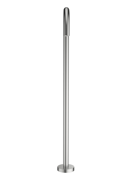 Mica Freestanding Bath Spout - BRUSHED NICKEL
