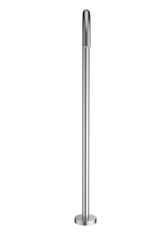 Mica Freestanding Bath Spout - BRUSHED NICKEL