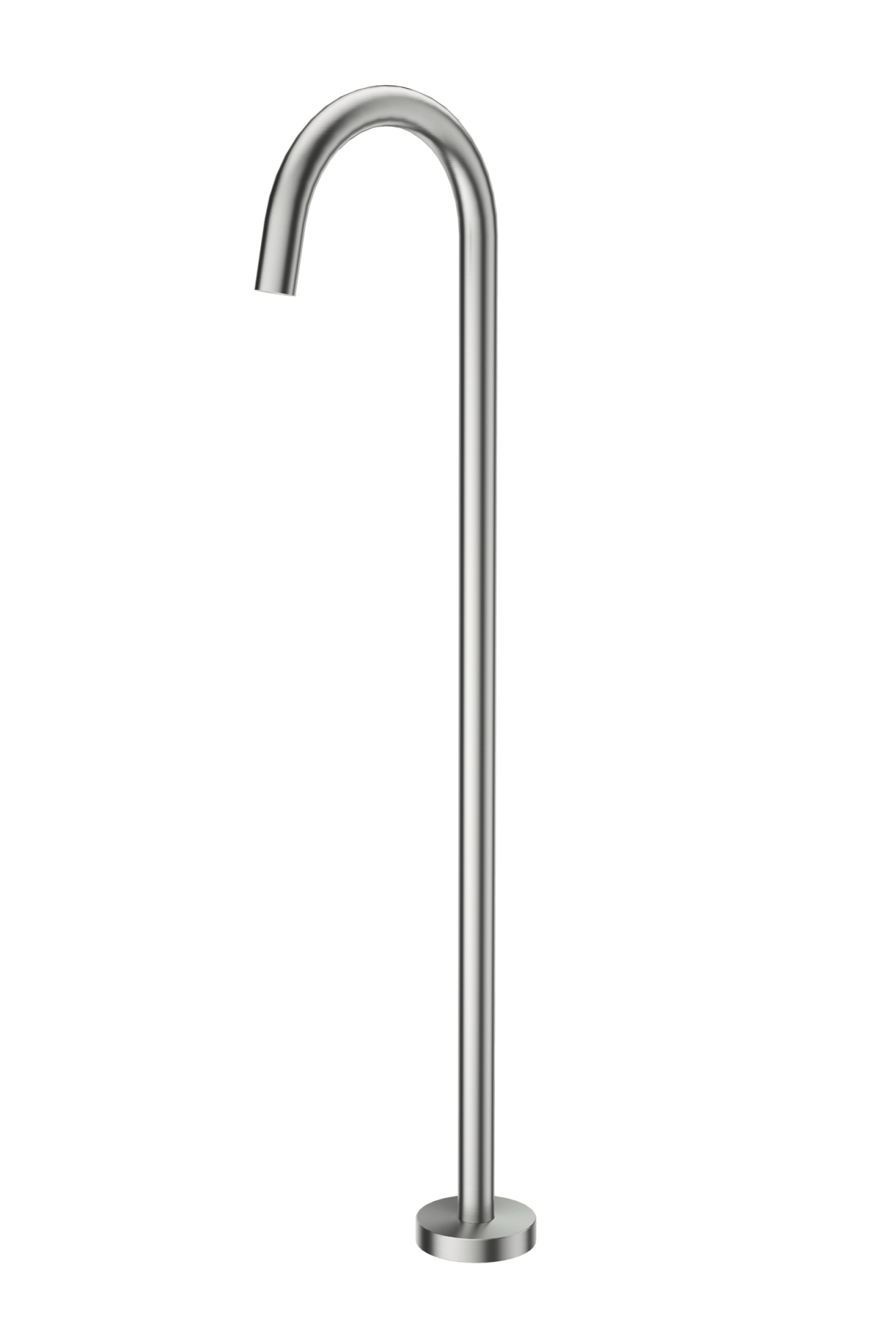 Mica Freestanding Bath Spout - BRUSHED NICKEL