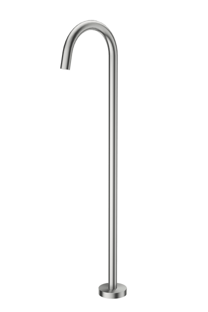 Mica Freestanding Bath Spout - BRUSHED NICKEL