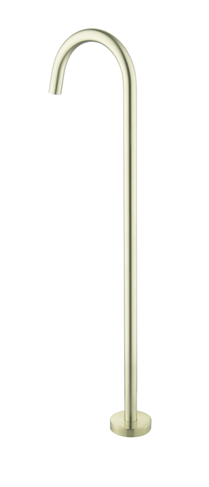 Mica Freestanding Bath Spout - FRENCH GOLD