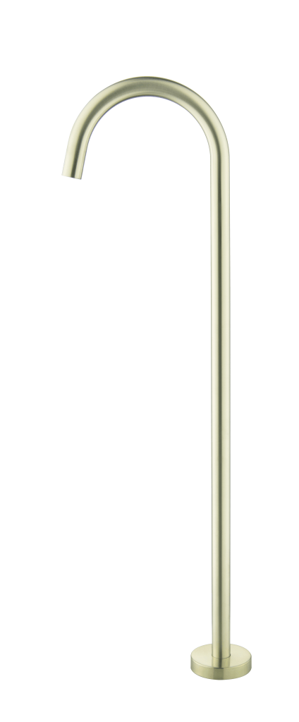Mica Freestanding Bath Spout - FRENCH GOLD
