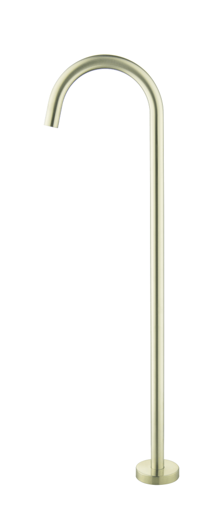 Mica Freestanding Bath Spout - FRENCH GOLD