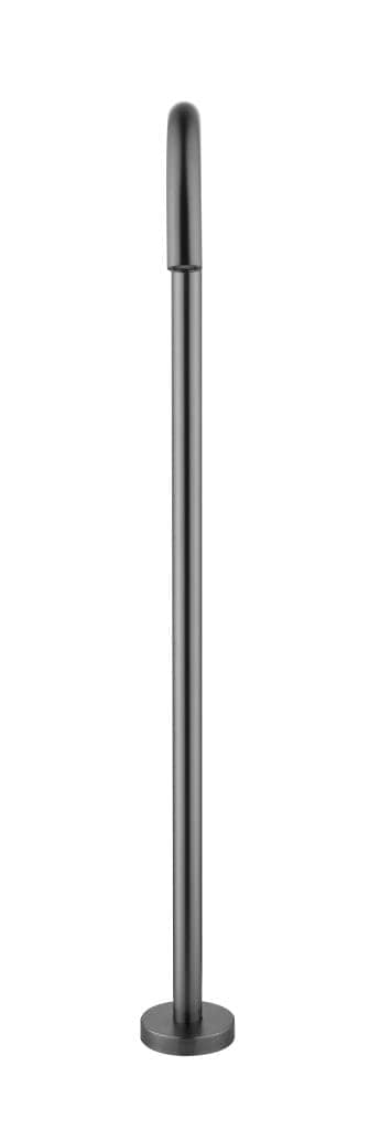 Mica Freestanding Bath Spout - GUN METAL
