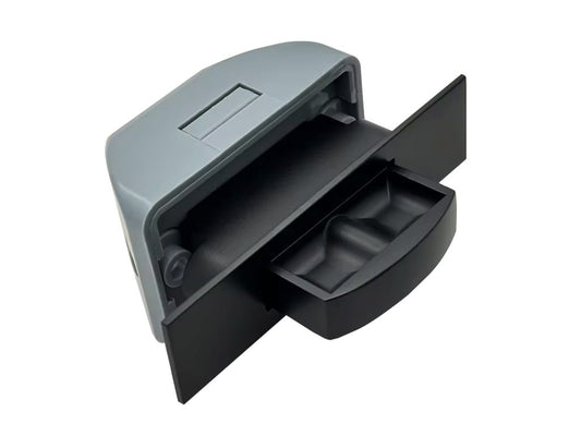 Push Lock Cabinet Handle - Black