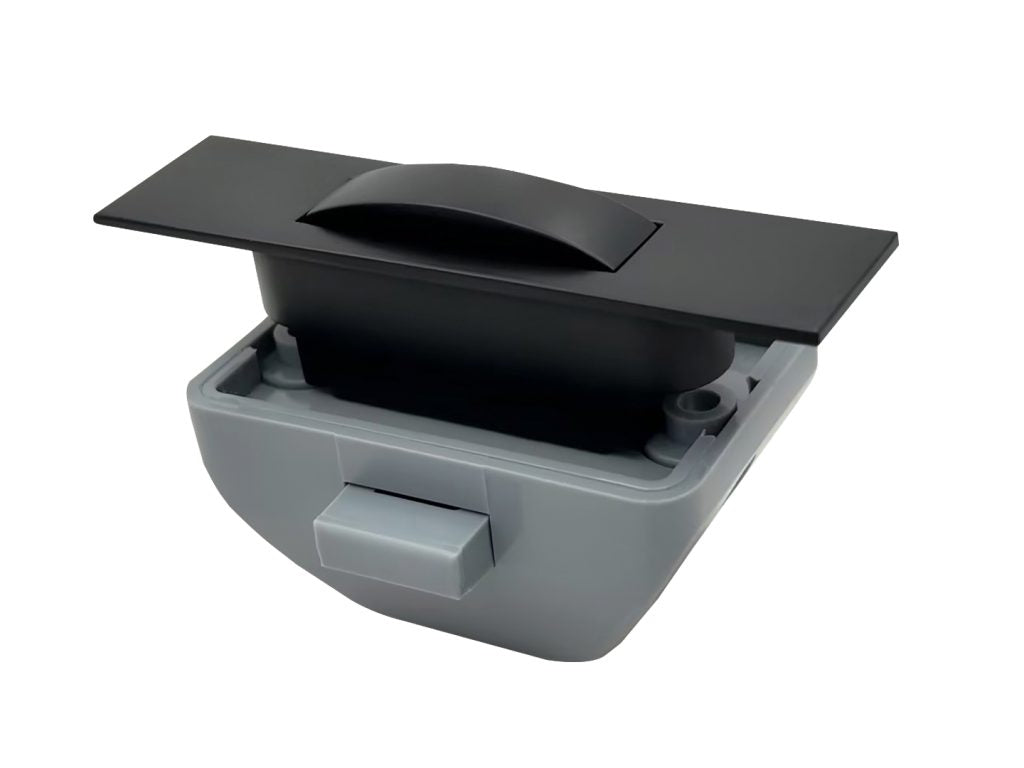 Push Lock Cabinet Handle - Black