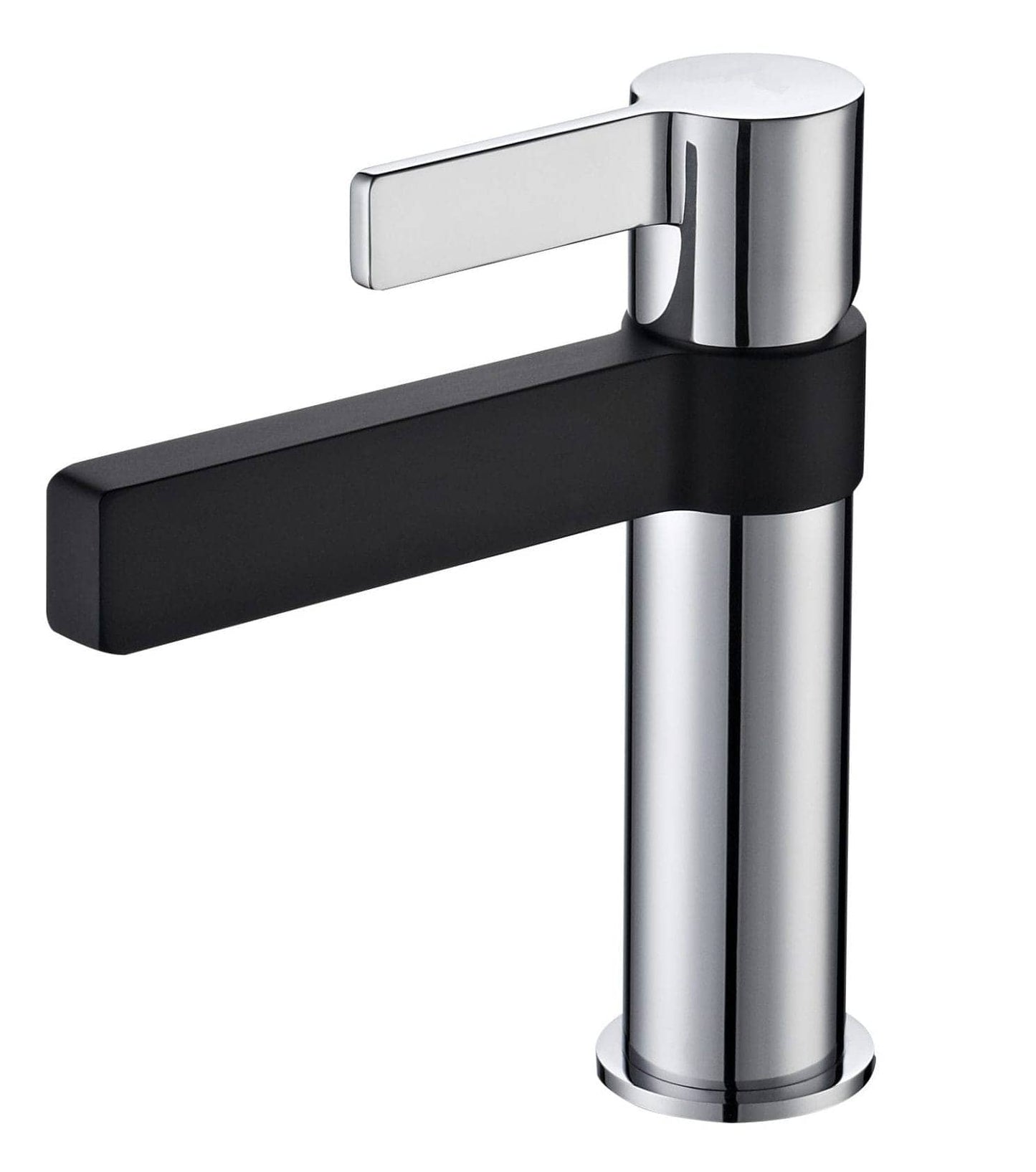 Vivo Noir Basin Mixer - BLACK / CHROME