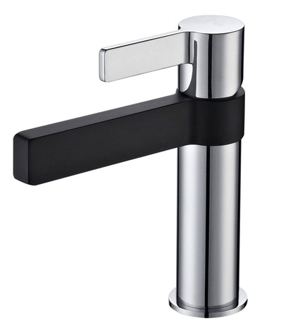 Vivo Noir Basin Mixer - BLACK / CHROME