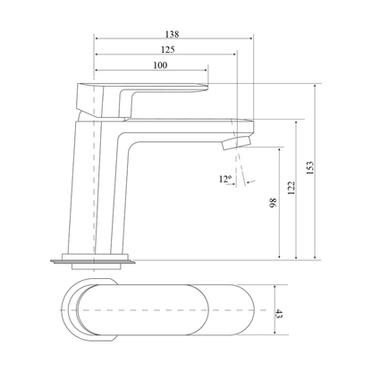 Supra Basin Mixer